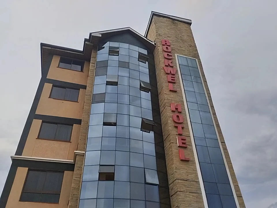 Rockwel Hotel, opposite Police line in Milimani Area Kenya
