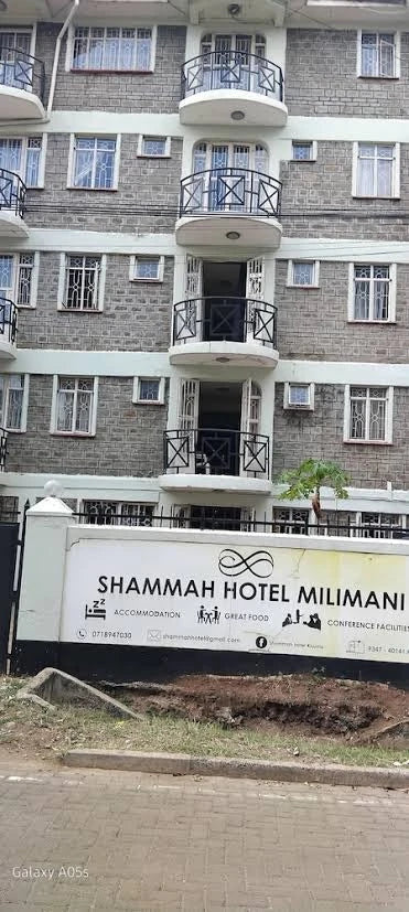 Rockwel Hotel, opposite Police line in Milimani Area Kenya