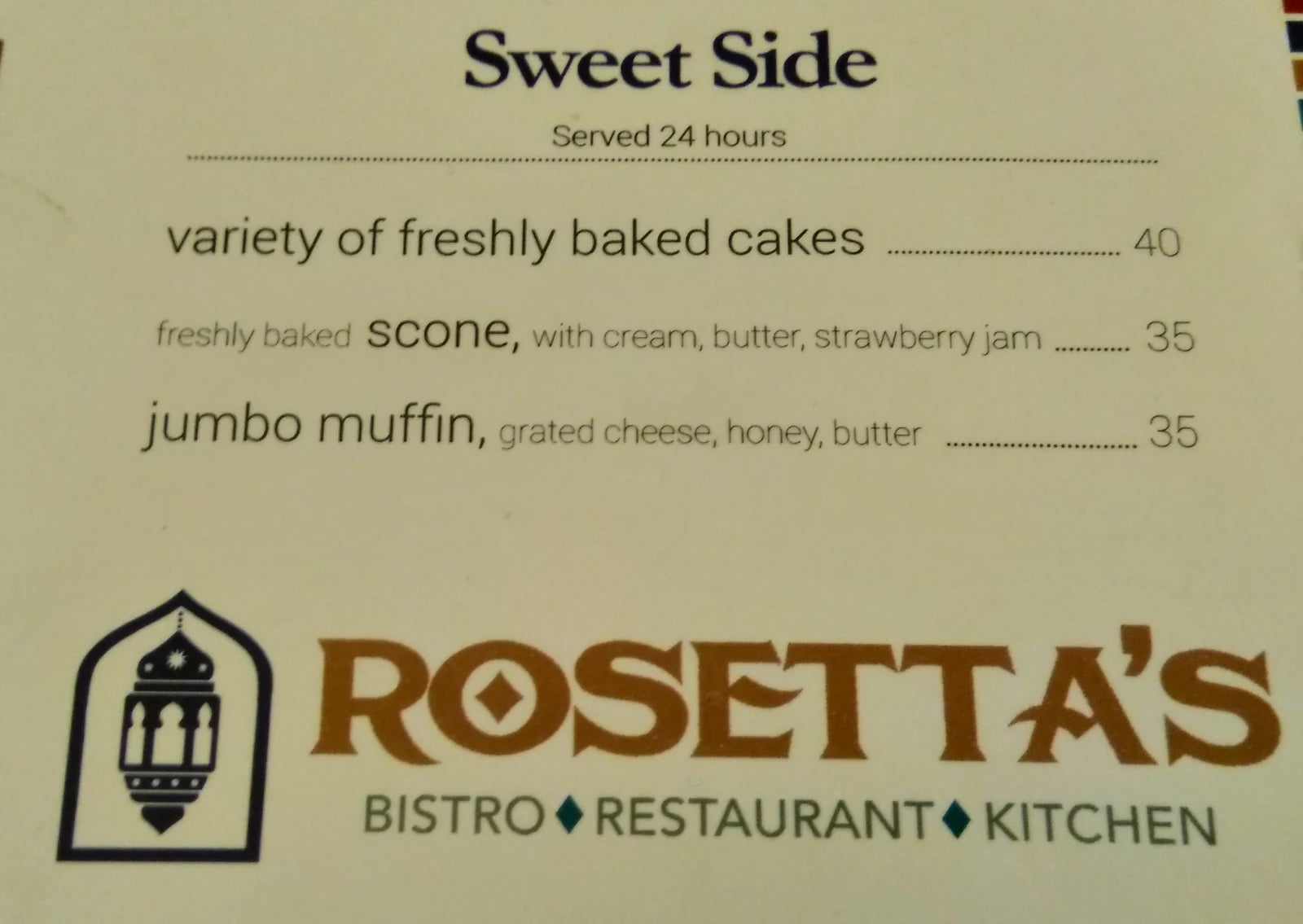 Rosetta's Bistro, Kempton Park South Africa