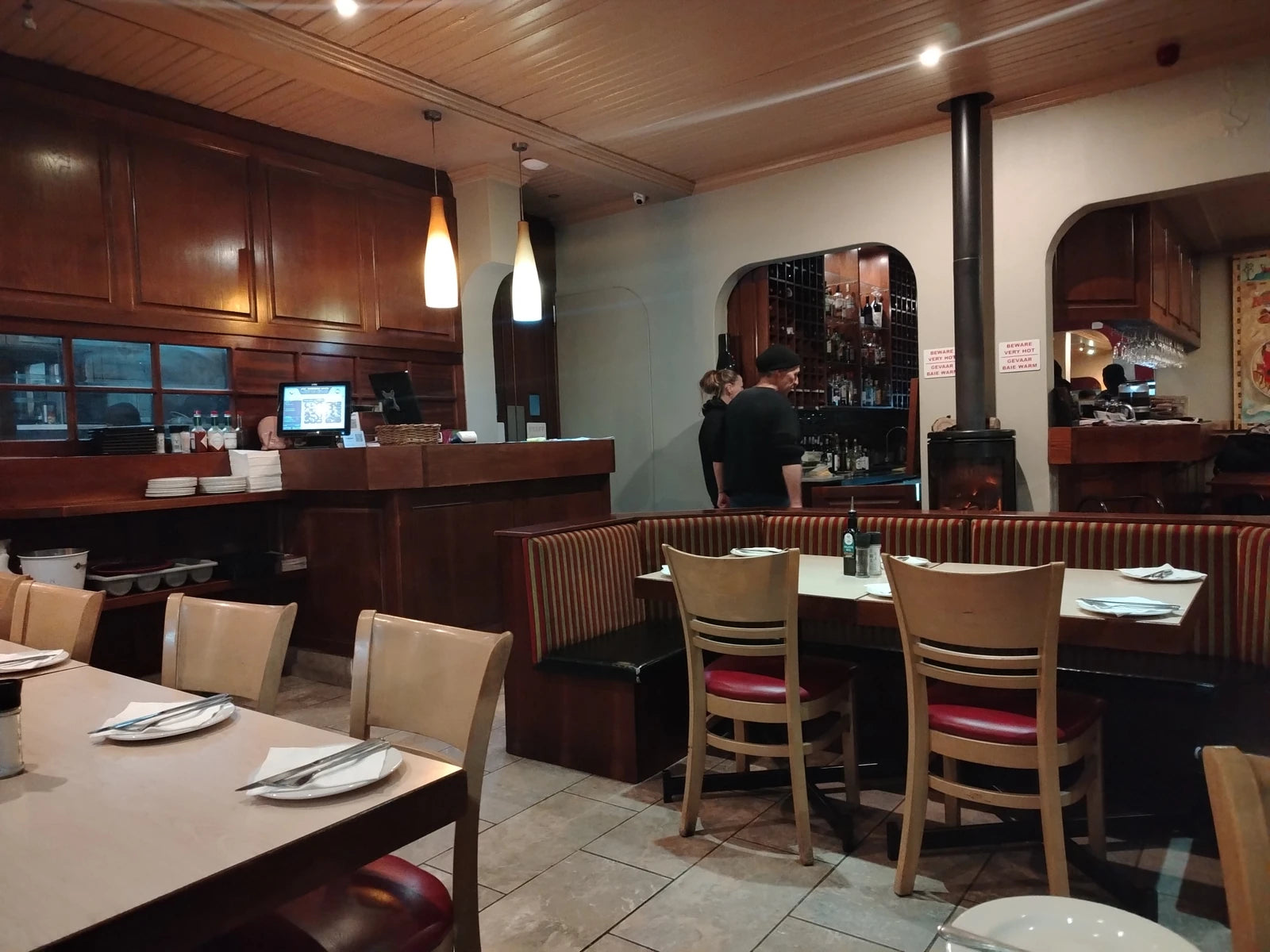 Rossi's Italian Restaurant, Hermanus South Africa