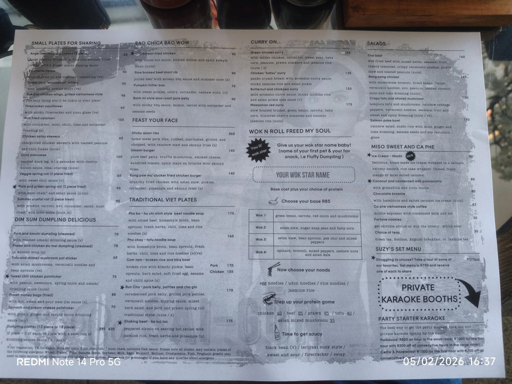 Saigon Suzy Cedar Square, Sandton South Africa