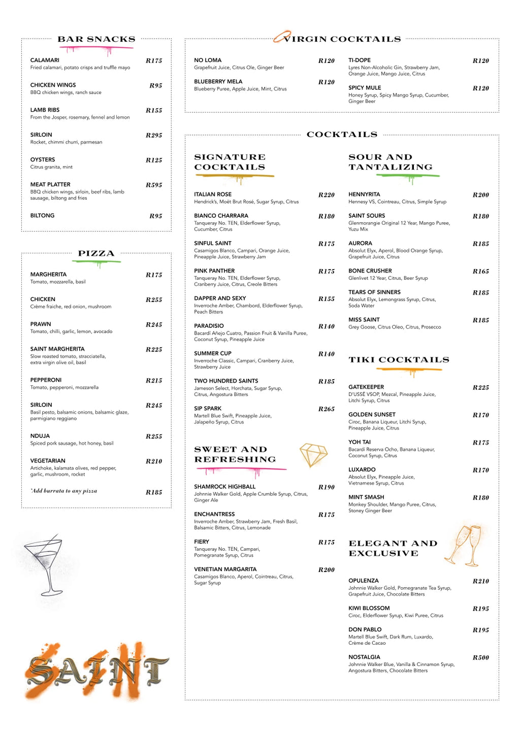 Saint Restaurant, Sandton South Africa