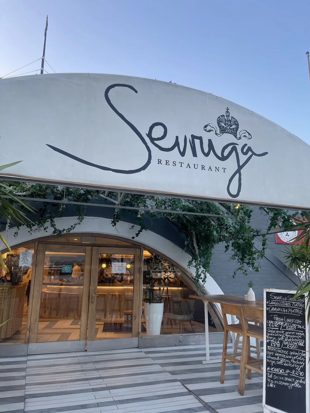 Sevruga Restaurant, Cape Town South Africa