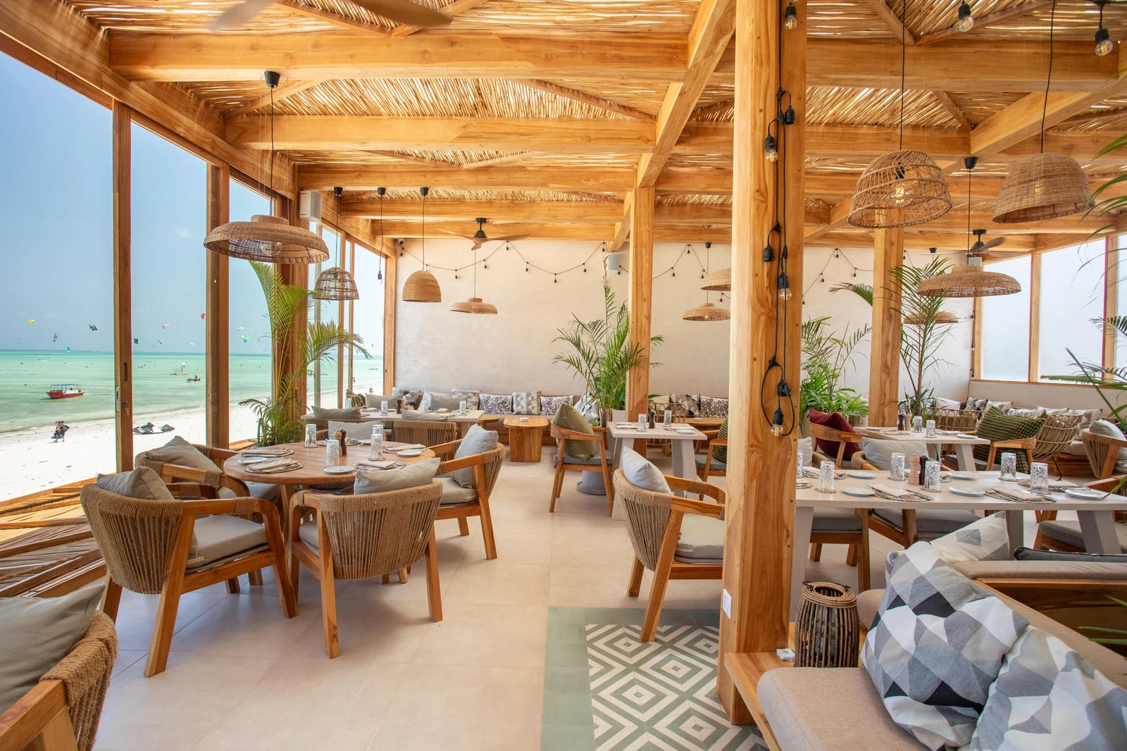 Shanga Restaurant Paje, 
Paje Tanzania