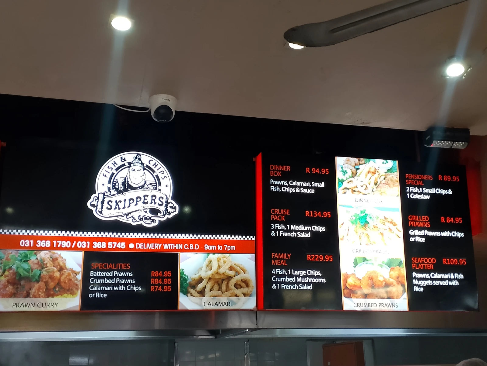 Skippers Fish & Chips, Durban South Africa