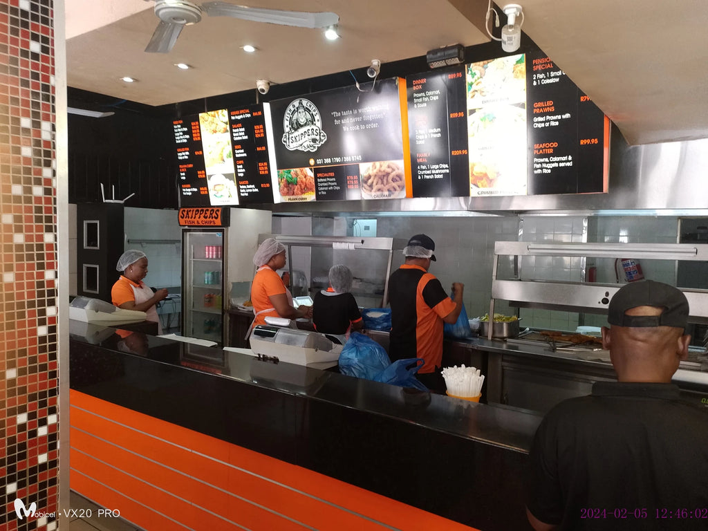Skippers Fish & Chips, Durban South Africa
