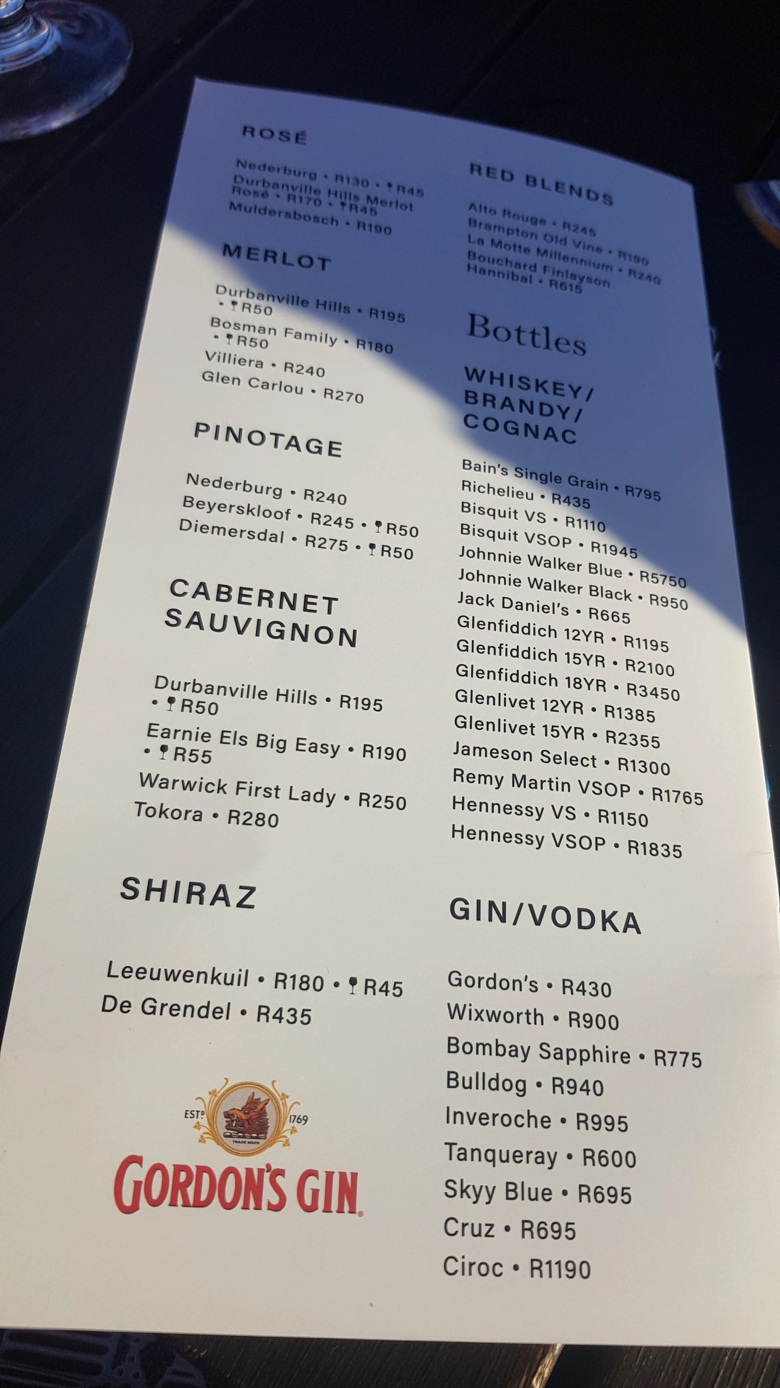Skyline Rooftop Restaurant, Bar and Lounge, Pretoria South Africa