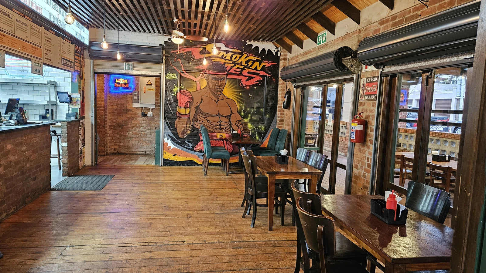 Smokin' Joe's Knockout Burgers, Berea South Africa