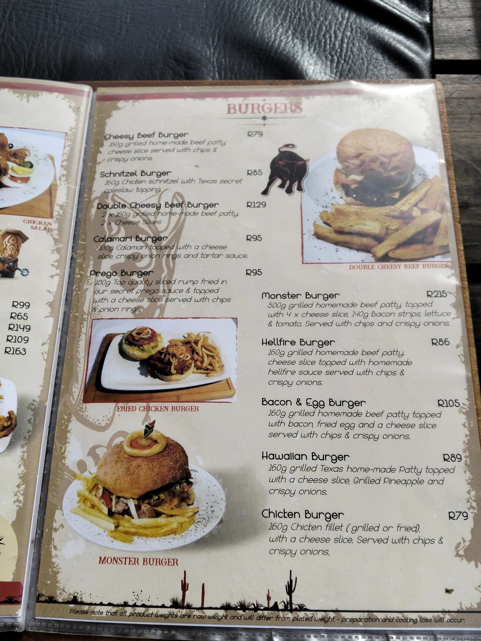 Texas Grill, George South Africa