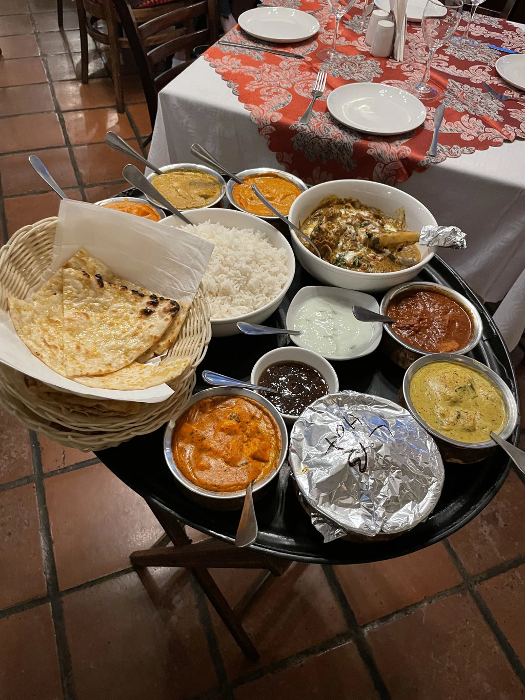 Thava Indian Restaurant, Johannesburg South Africa