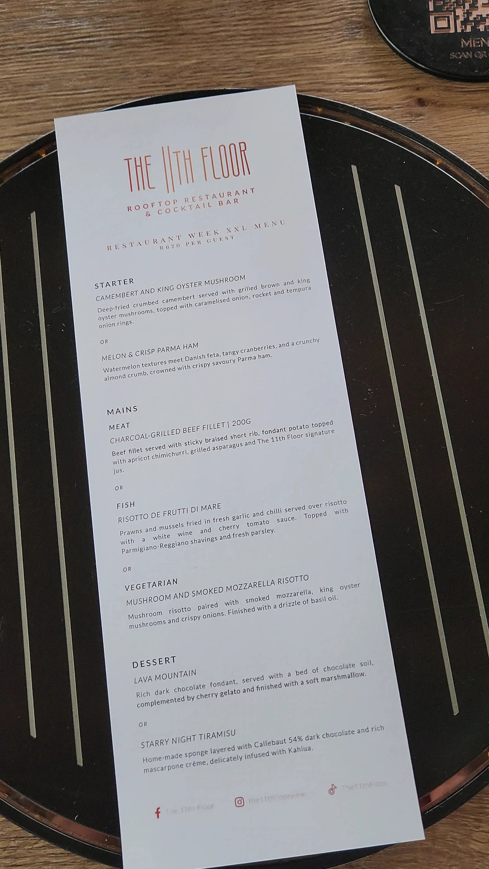 The 11th Floor Restaurant, Bedfordview South Africa