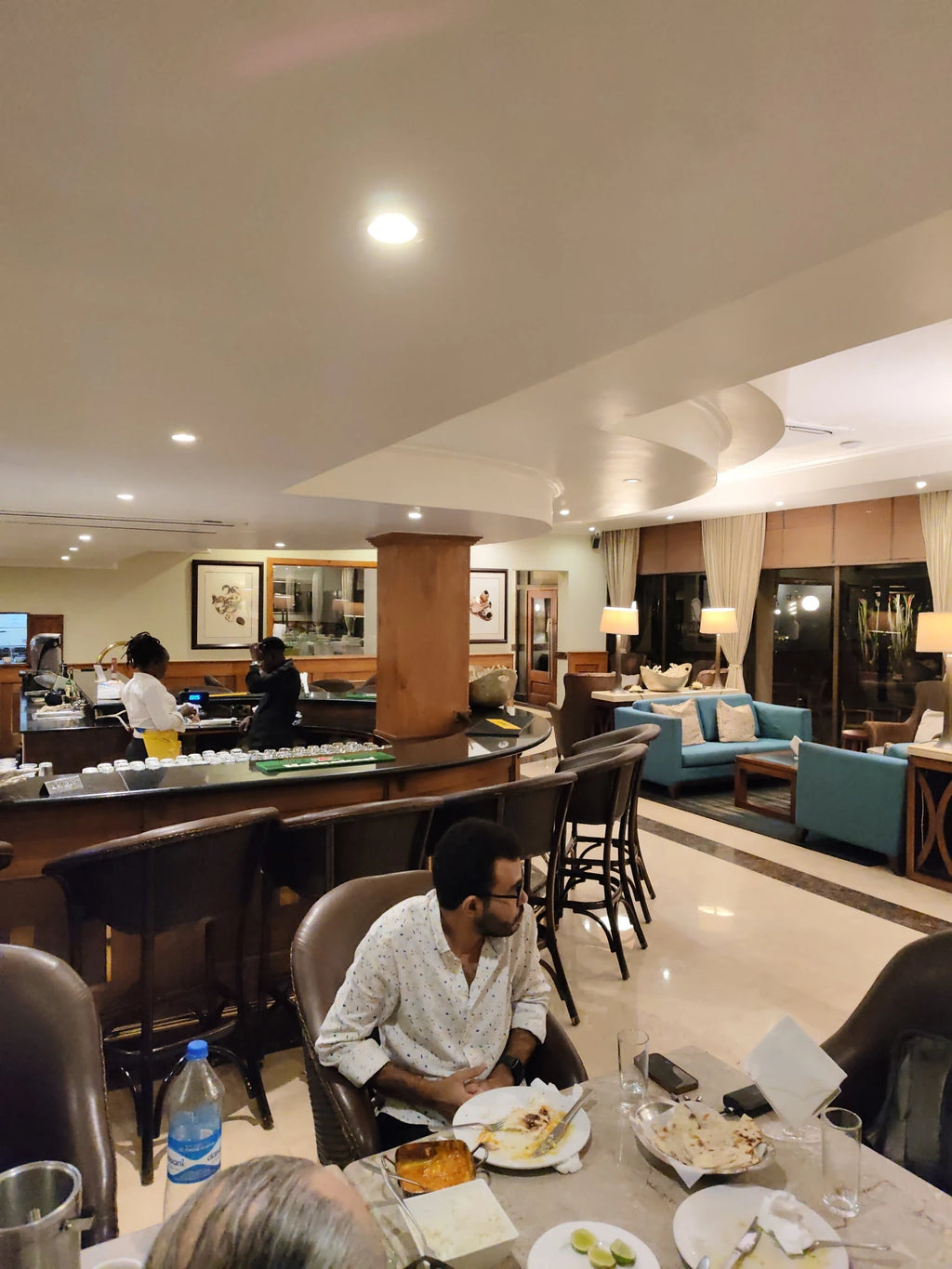 The Alcove Restaurant, Seacliff Hotel, Dar es Salaam Tanzania