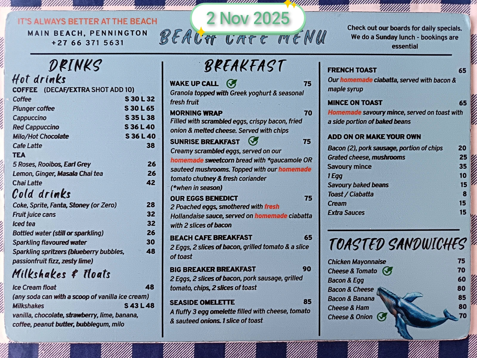 The Beach Café @ Impithi Park, Pennington, Pennington South Africa