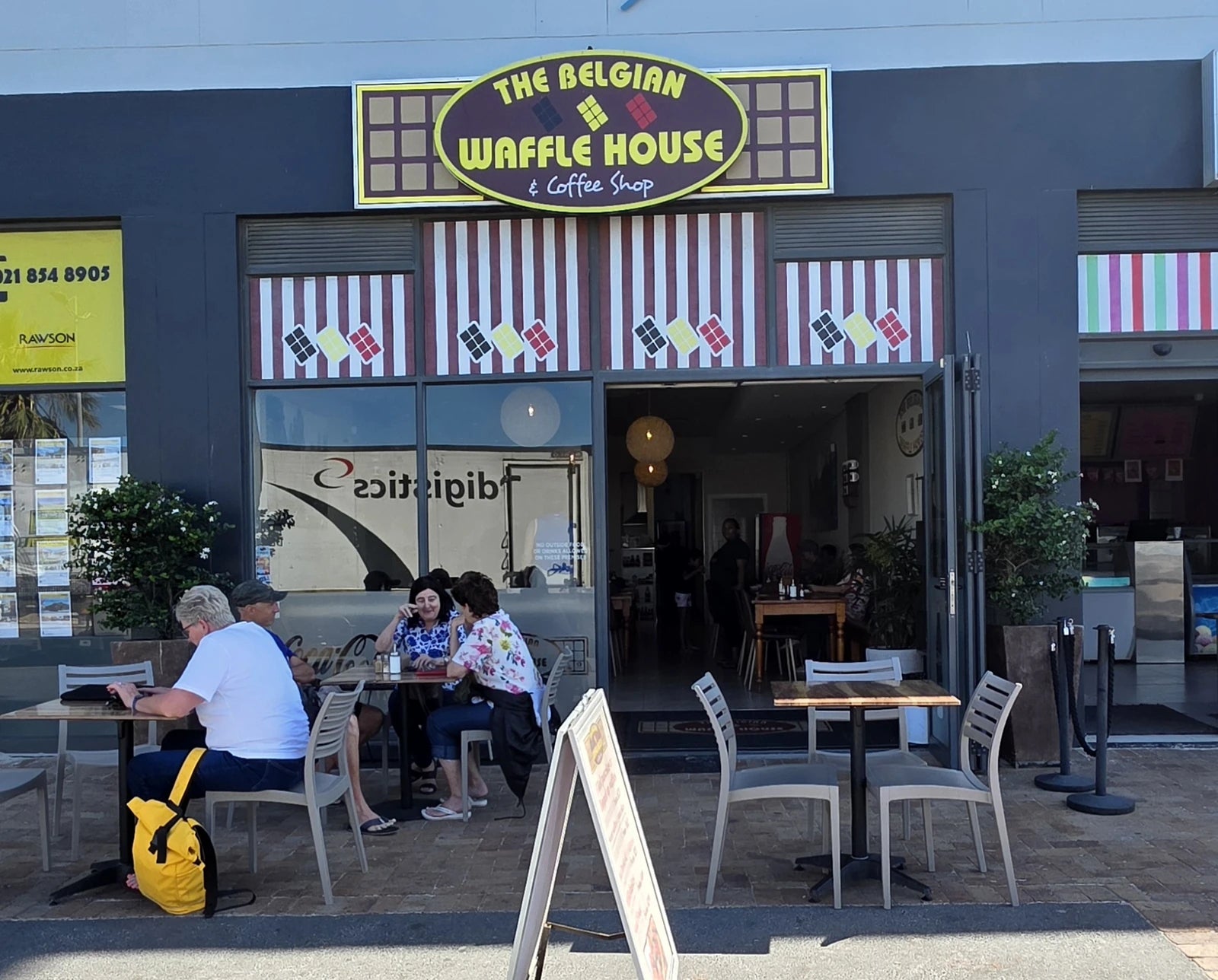 The Belgian Waffle House and Coffee Shop, Cape Town South Africa