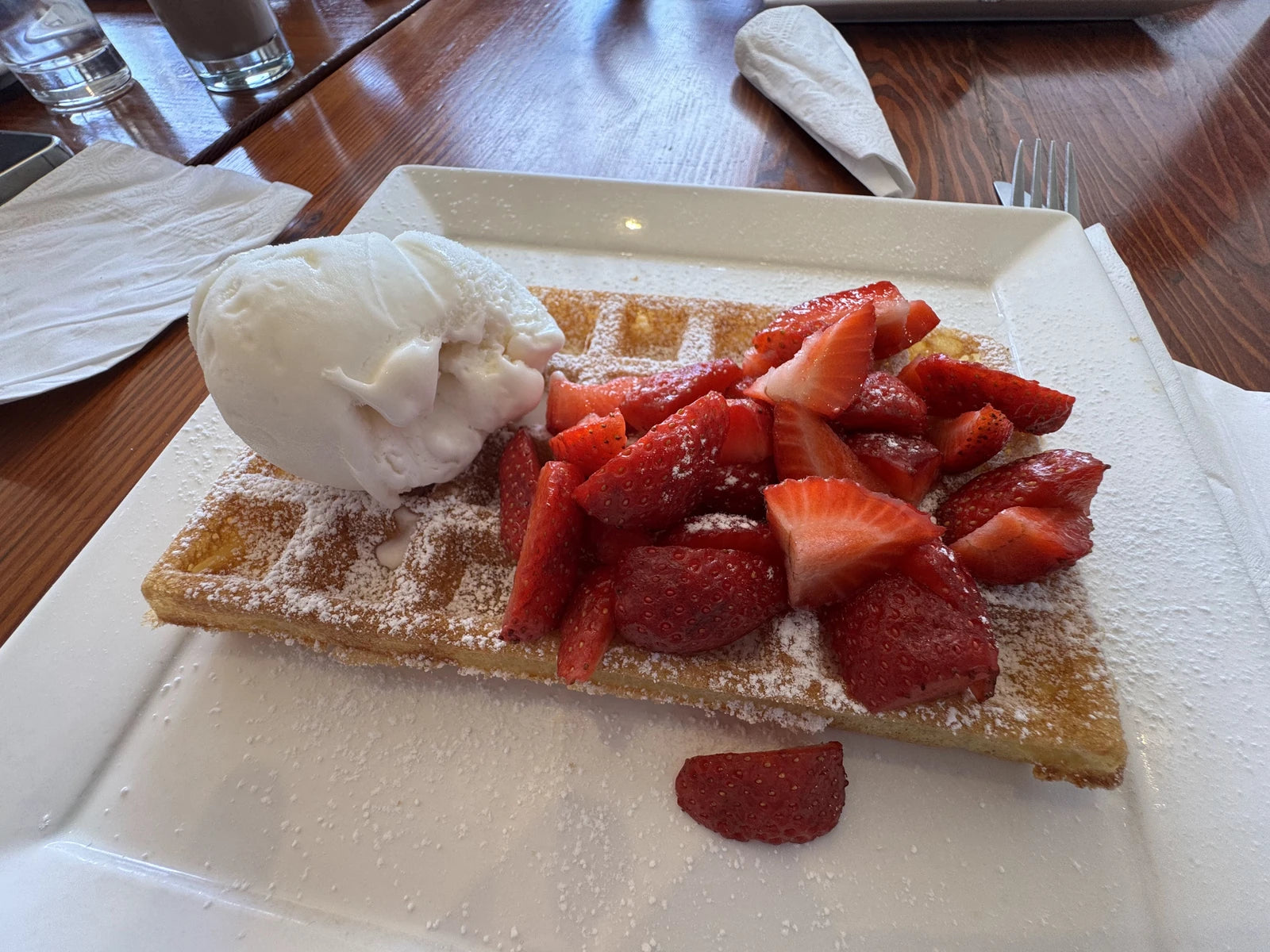 The Belgian Waffle House and Coffee Shop, Cape Town South Africa