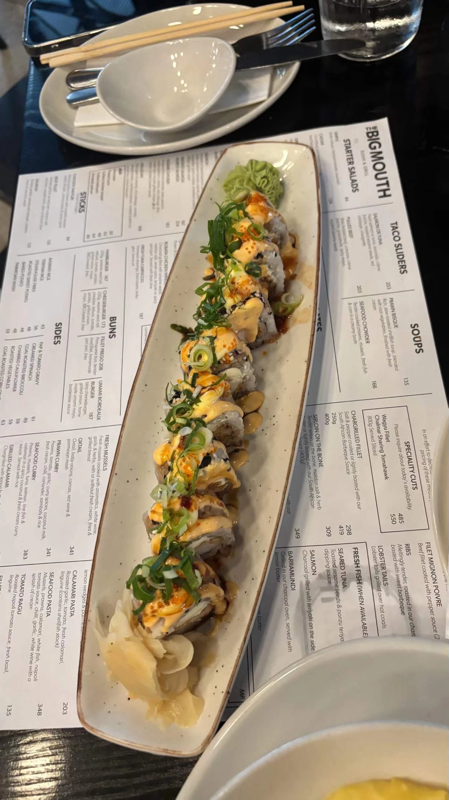 The Bigmouth Sushi & Grill, Sandton South Africa