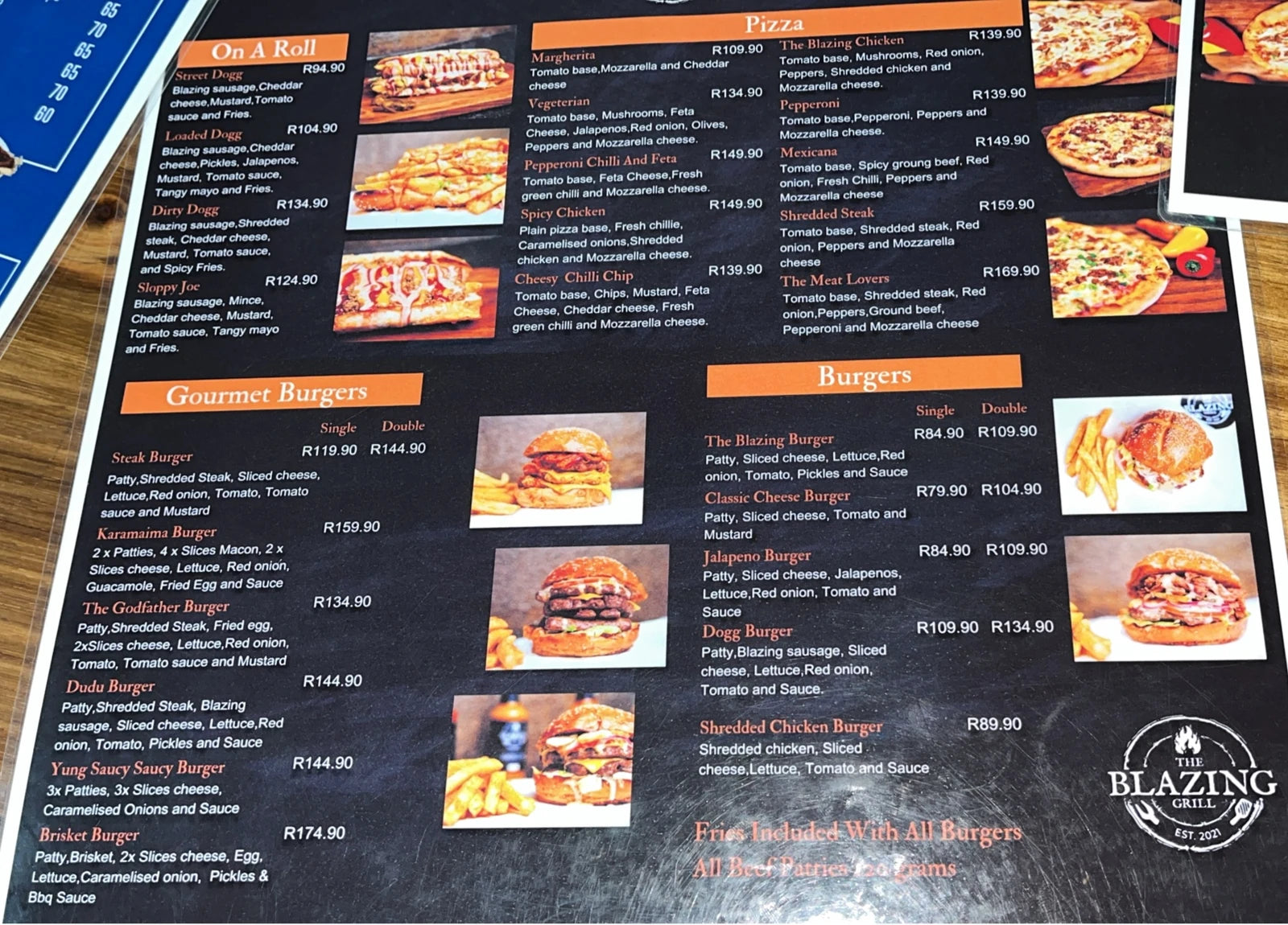 The Blazing Grill Ontdekkers, Roodepoort South Africa