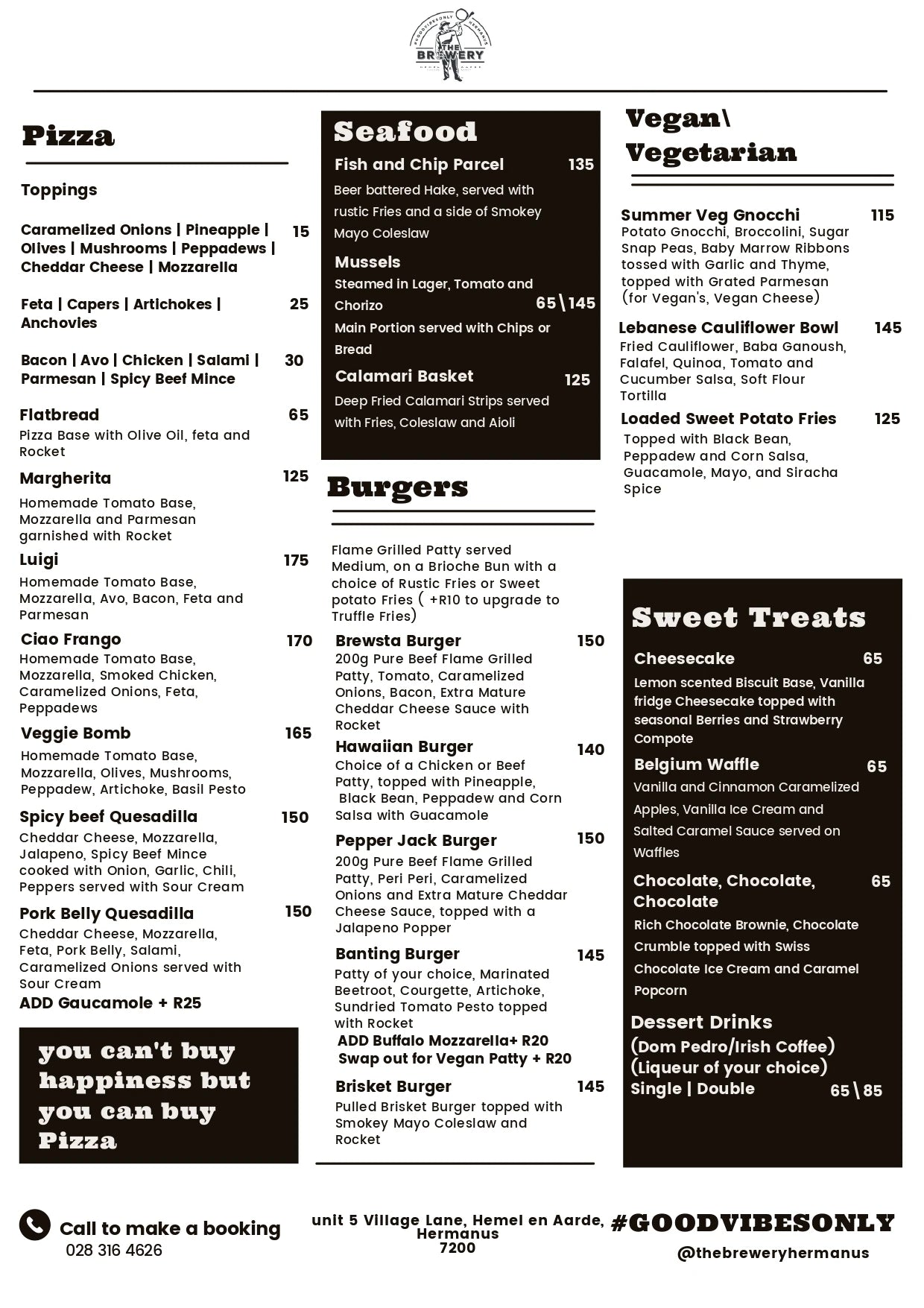 THE BREWERY & GRILL, Hermanus South Africa