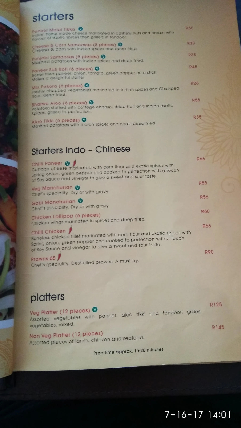 The Classic India Restaurant Boksburg, Boksburg South Africa