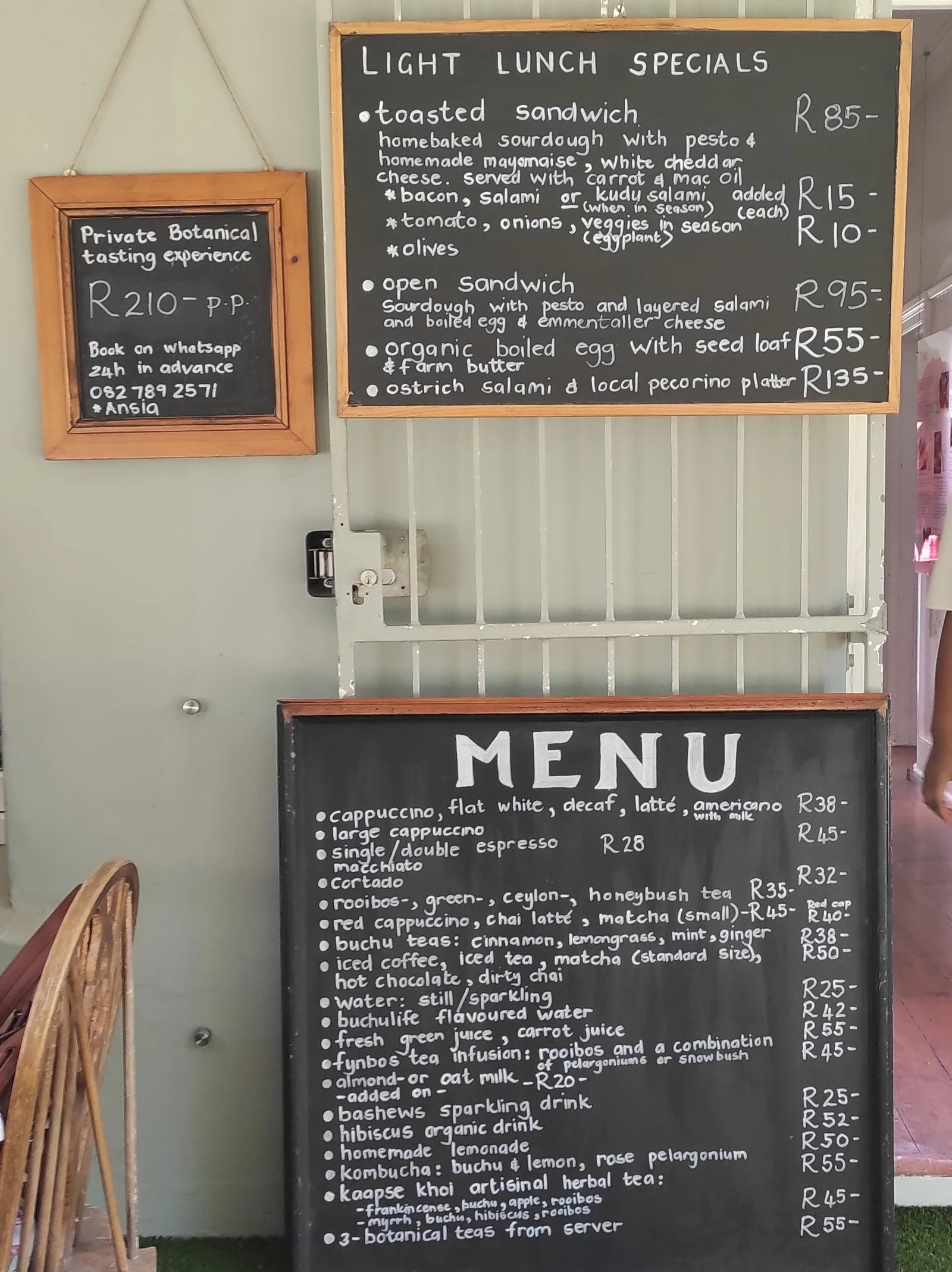 The Company's Garden Restaurant, Cape Town South Africa