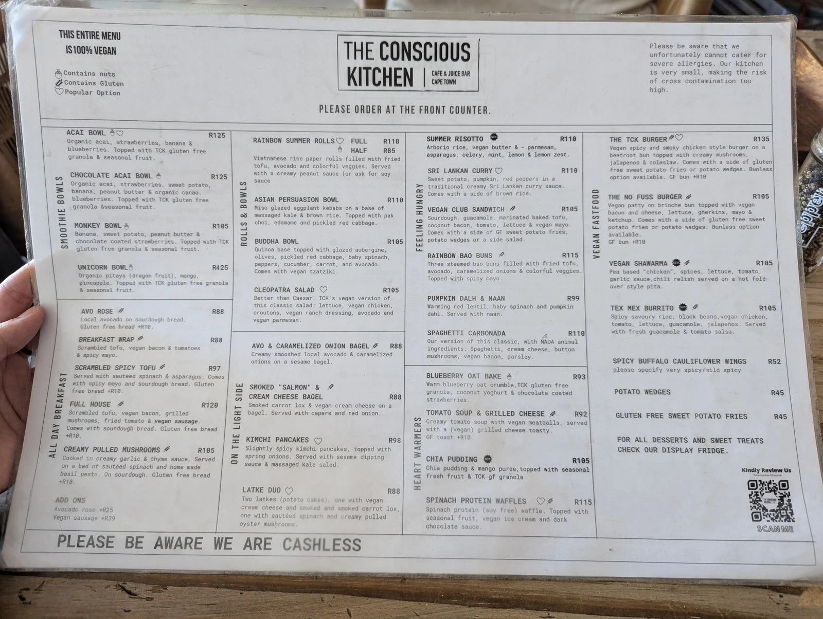 The Conscious Kitchen - Kloof Street, Cape Town South Africa