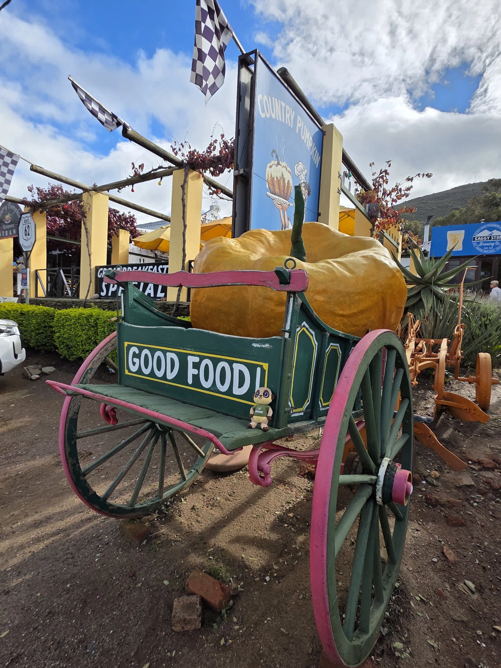 The Country Pumpkin, Barrydale South Africa