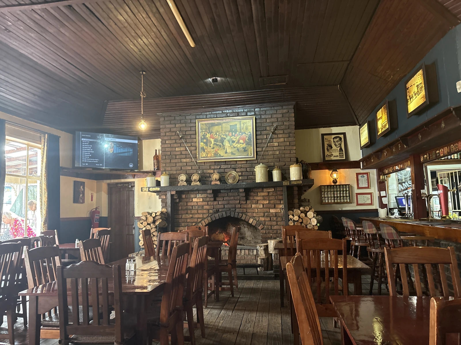 The Dullstroom Inn Restaurant, Dullstroom South Africa