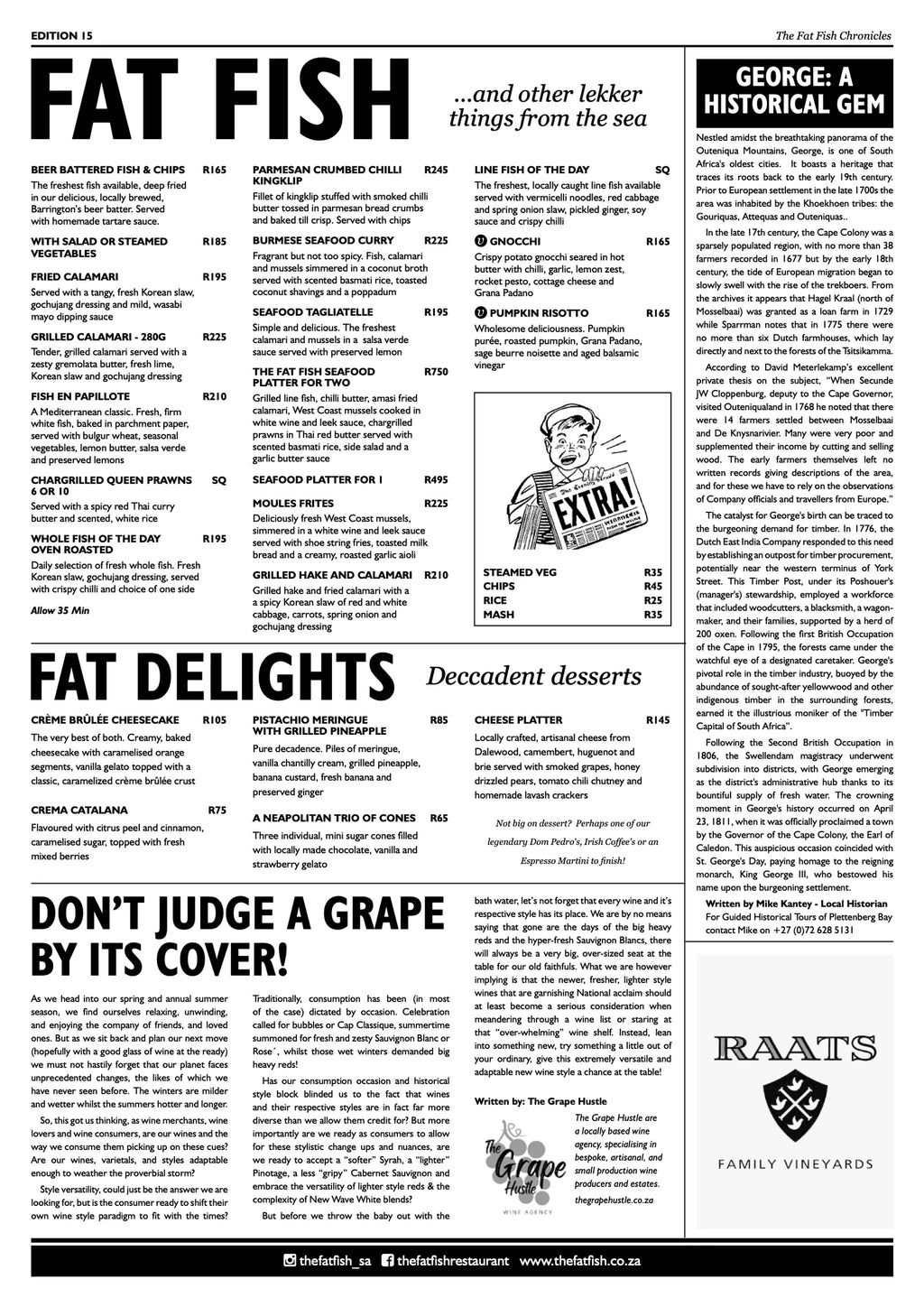 The Fat Fish, George South Africa