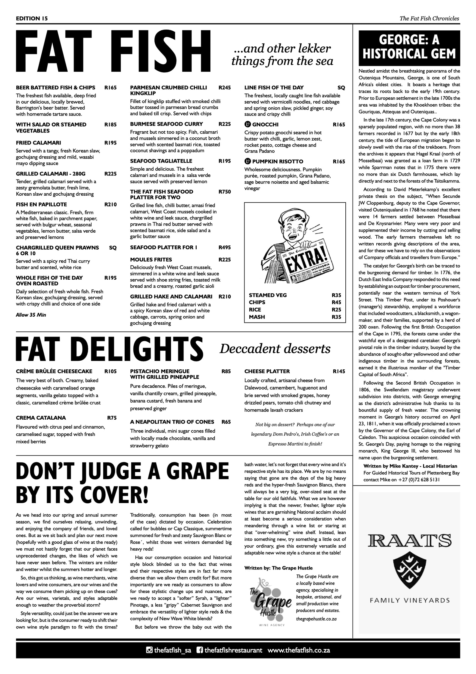 The Fat Fish, George South Africa