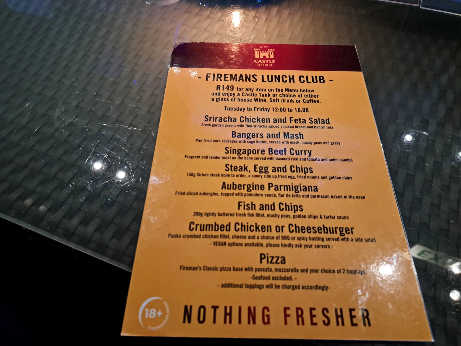 The Fireman's Arms, Cape Town South Africa