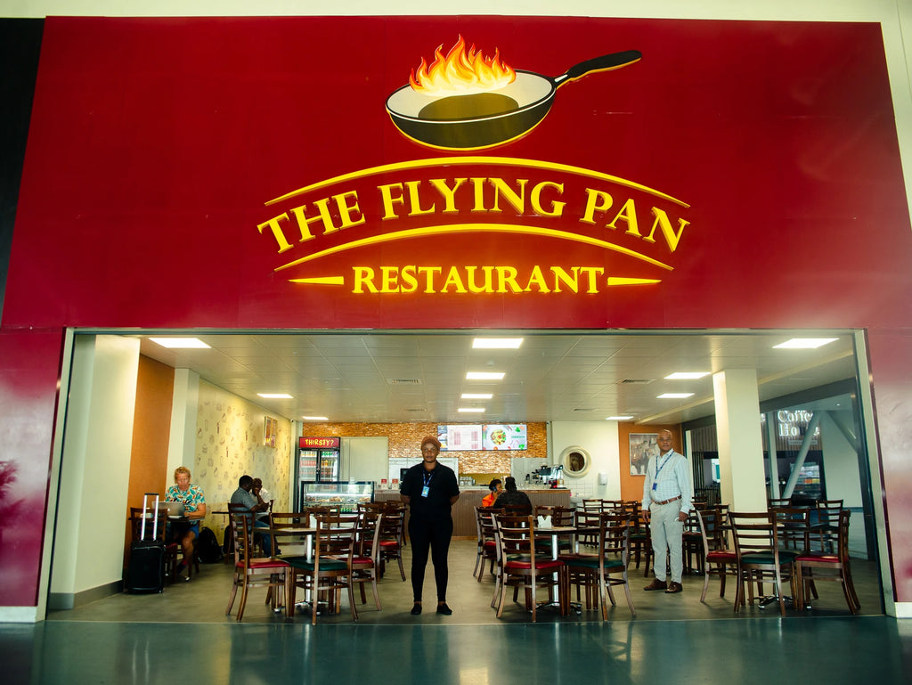 The Flying Pan Restaurant Departure Terminal 3 - Julius Nyerere International Airport (JNIA), Dar es Salaam 22217 Tanzania
