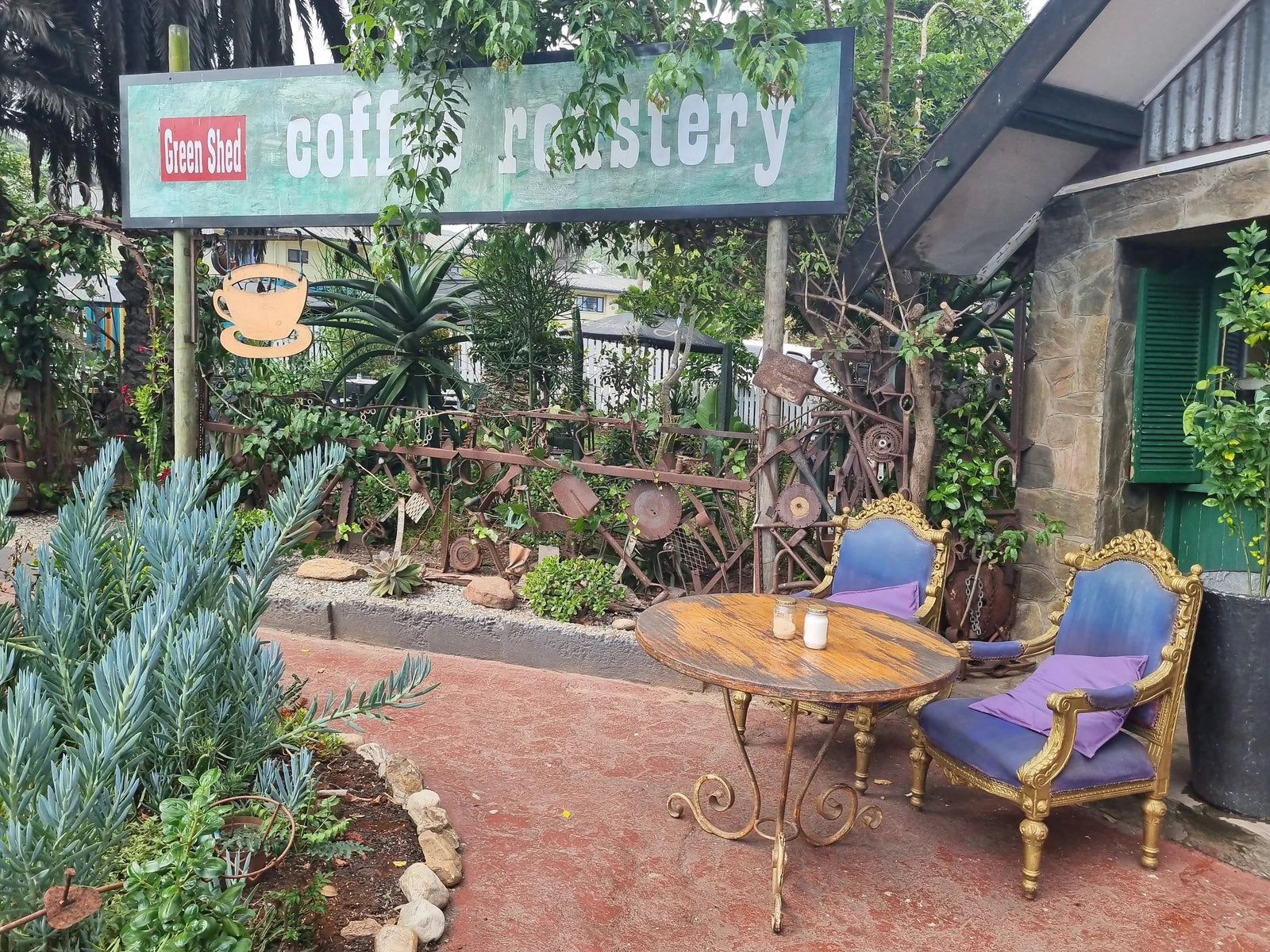 The Green Shed Coffee Roastery, Wilderness South Africa