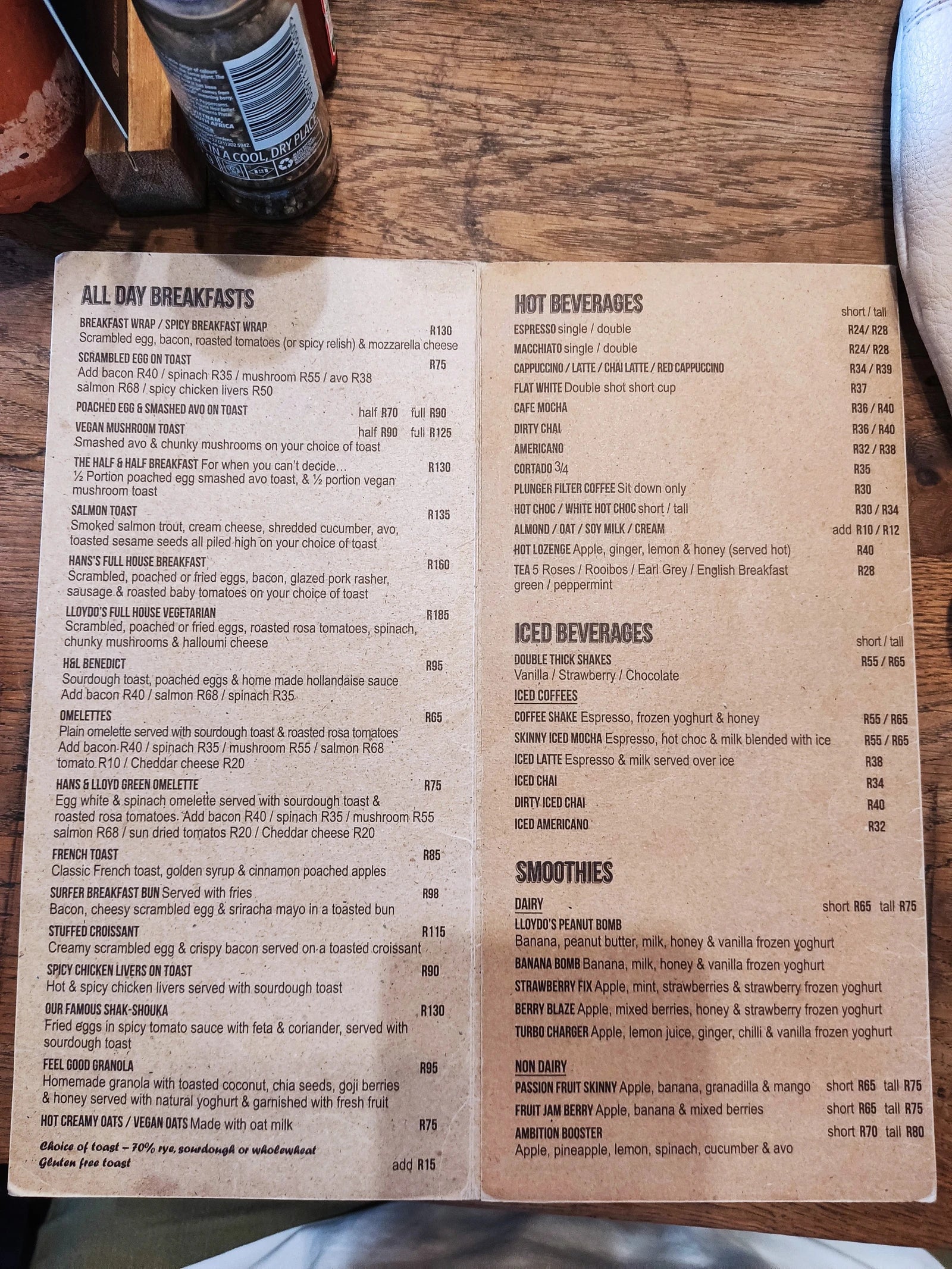 The Hans and Lloyd Coffee Co, Cape Town South Africa