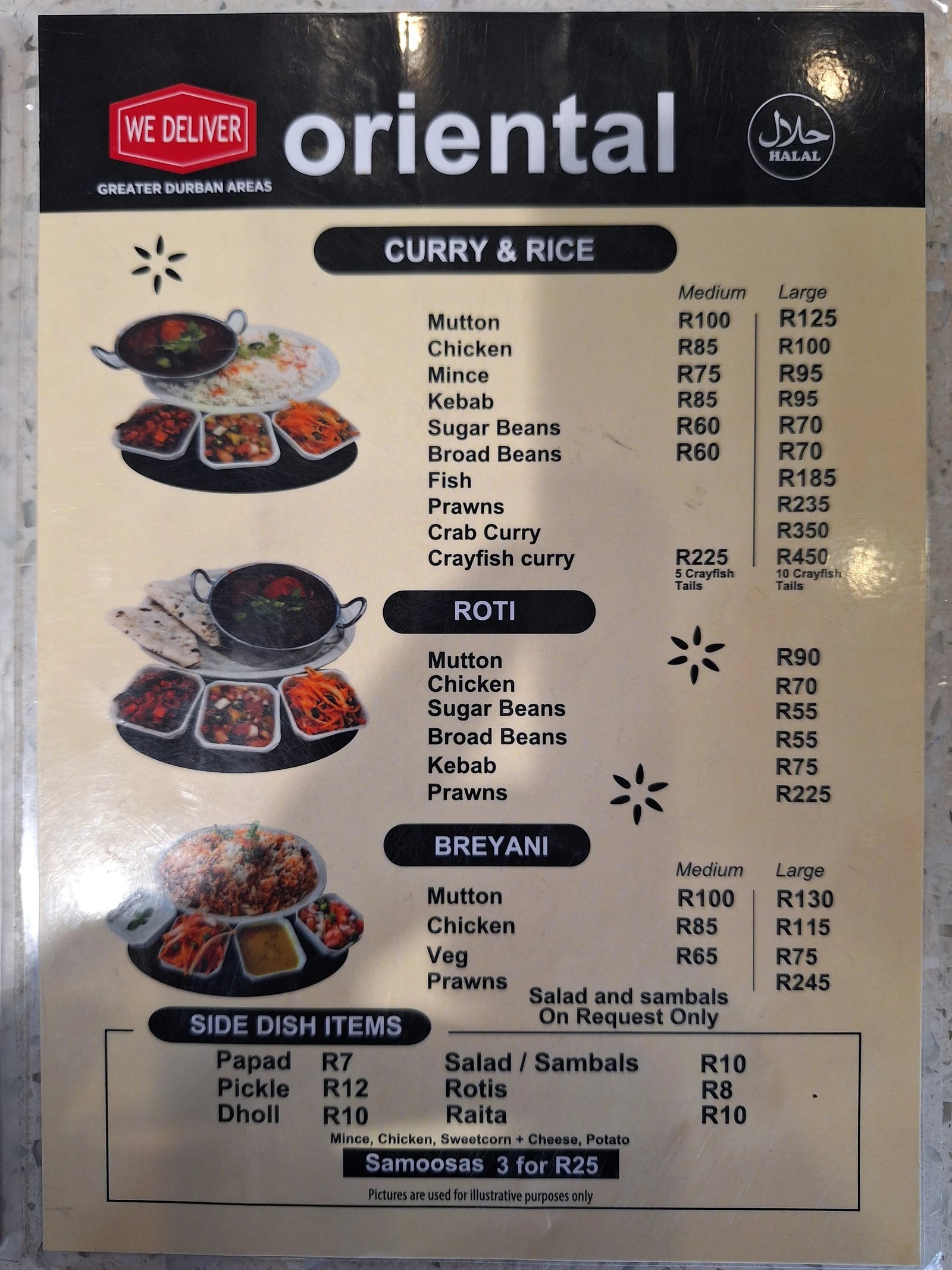 The Oriental Restaurant, Berea South Africa