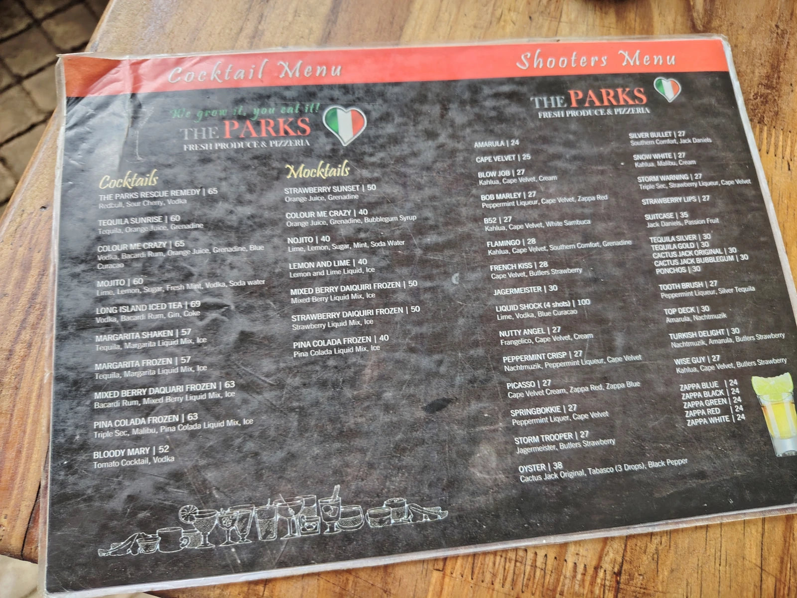 The Parks Fresh Produce & Pizzeria, Benoni South Africa