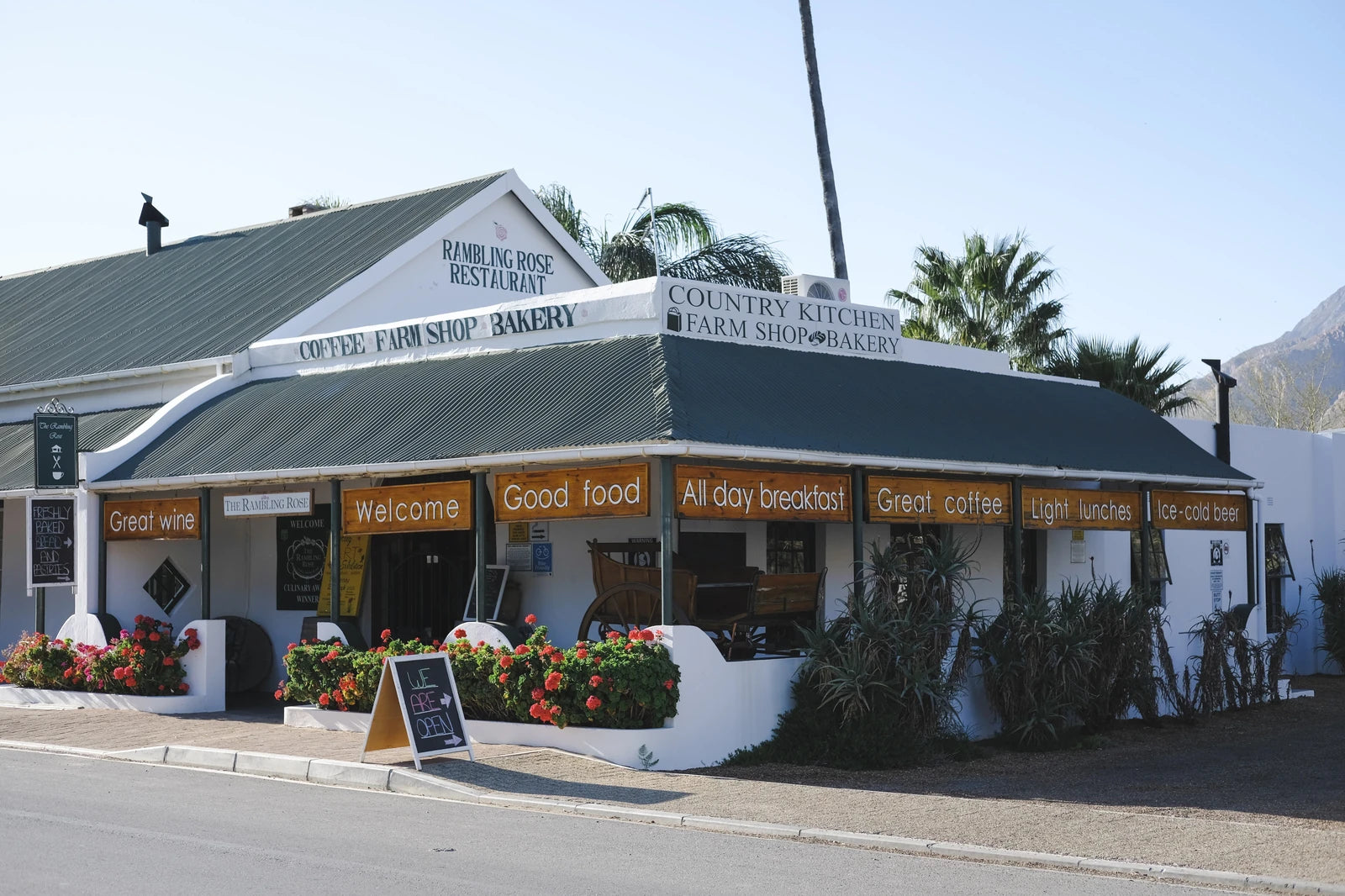 The Rambling Rose, Montagu South Africa