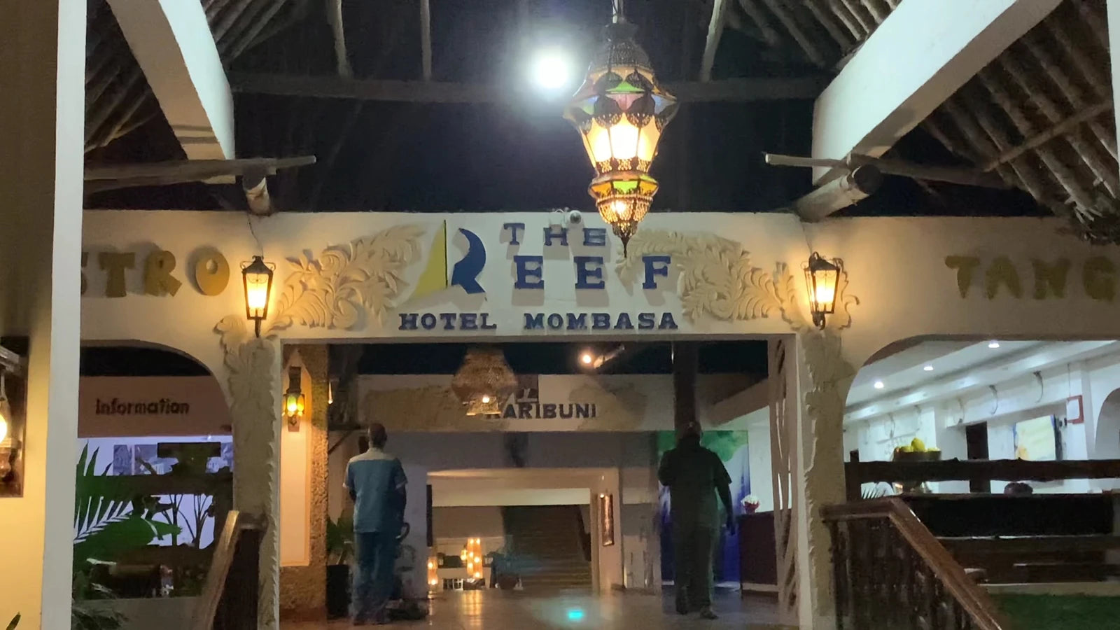 The Reef Hotel Mombasa, 
Mount Kenya Road Kenya