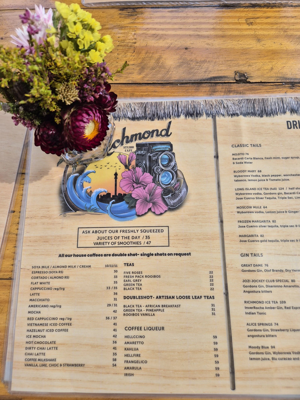The Richmond Studio Cafe, Johannesburg South Africa