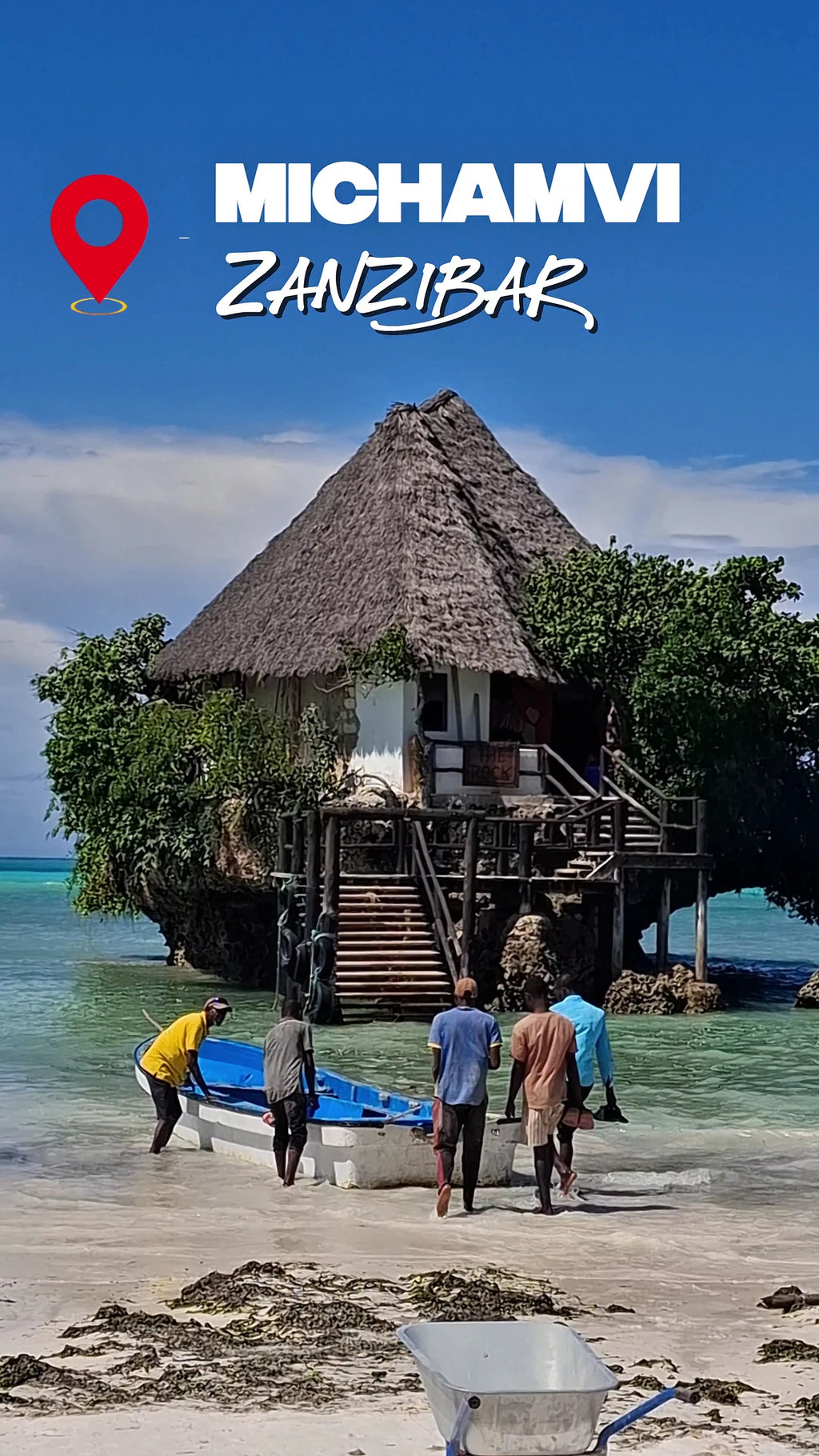 The Rock Restaurant Zanzibar, Michamvi Tanzania