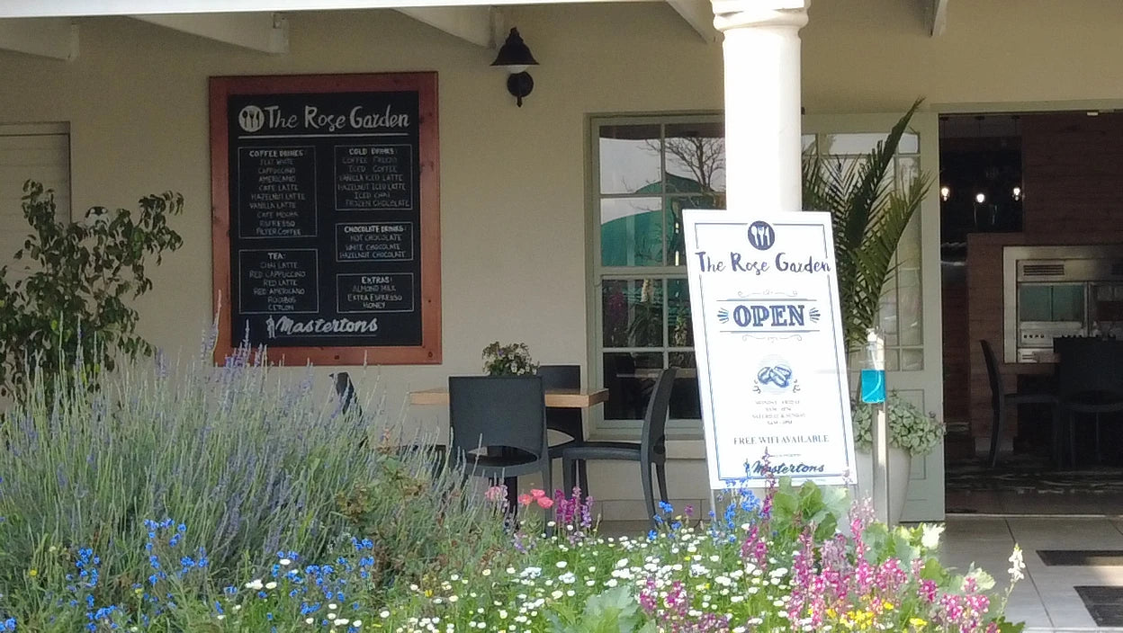 The Rose Garden Coffee Shop, Gqeberha South Africa