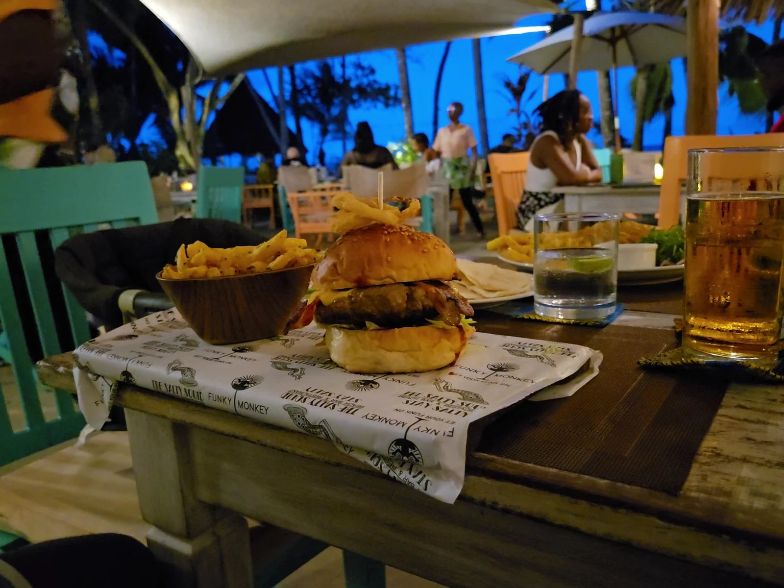 The Salty Squid Beach Bar & Restaurant, Diani Kenya