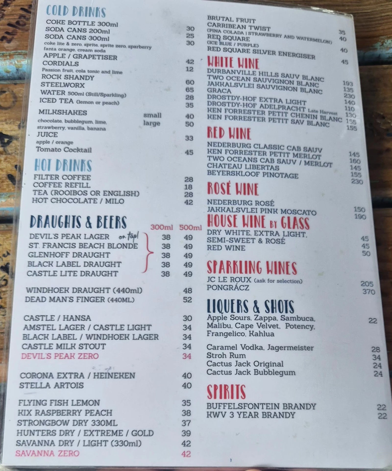 The Sea Gypsy Cafe, Mossel Bay South Africa