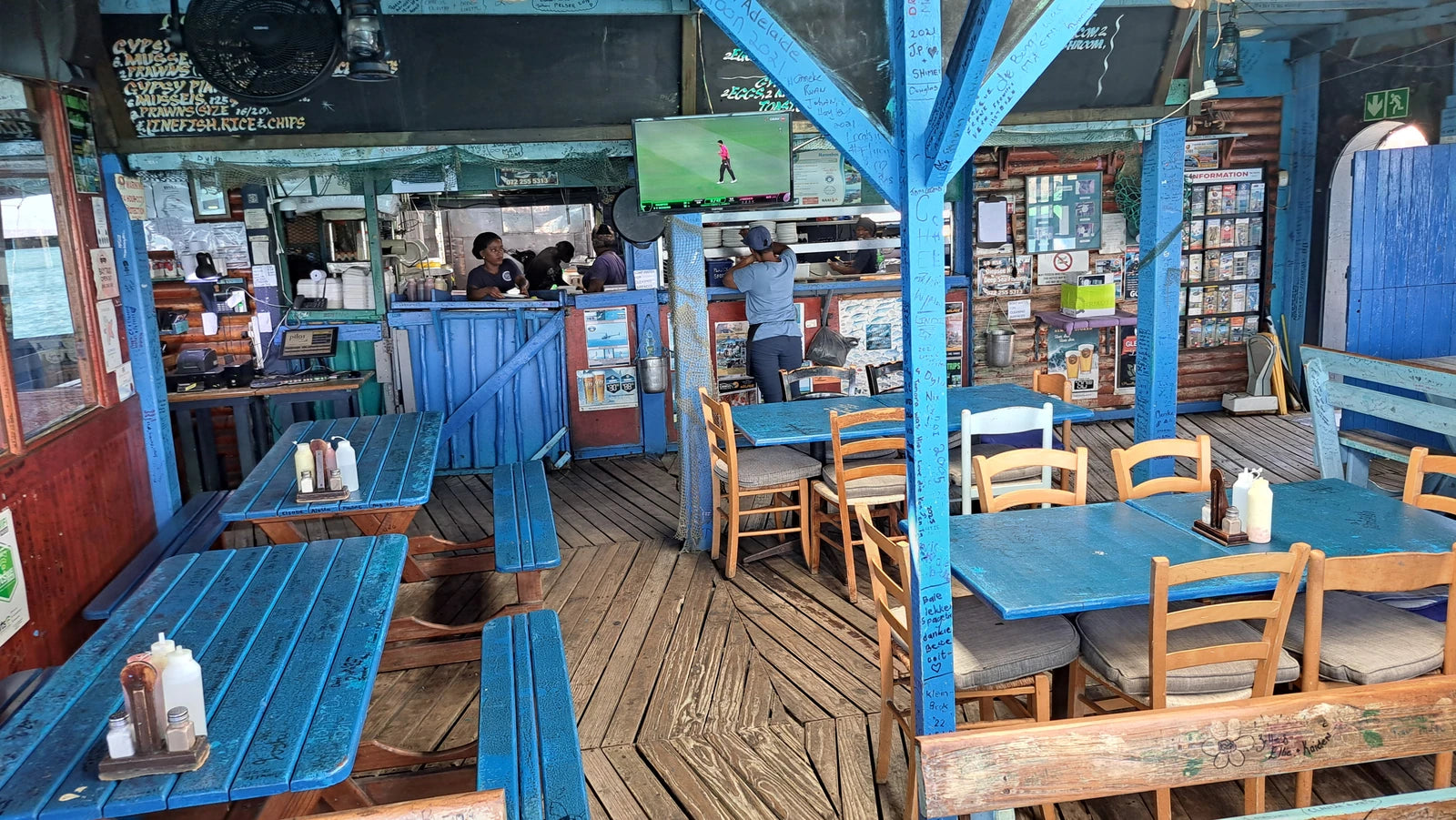 The Sea Gypsy Cafe, Mossel Bay South Africa