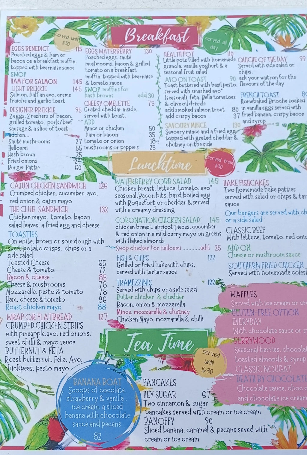 The Waterberry Coffee Shop, Ballito South Africa