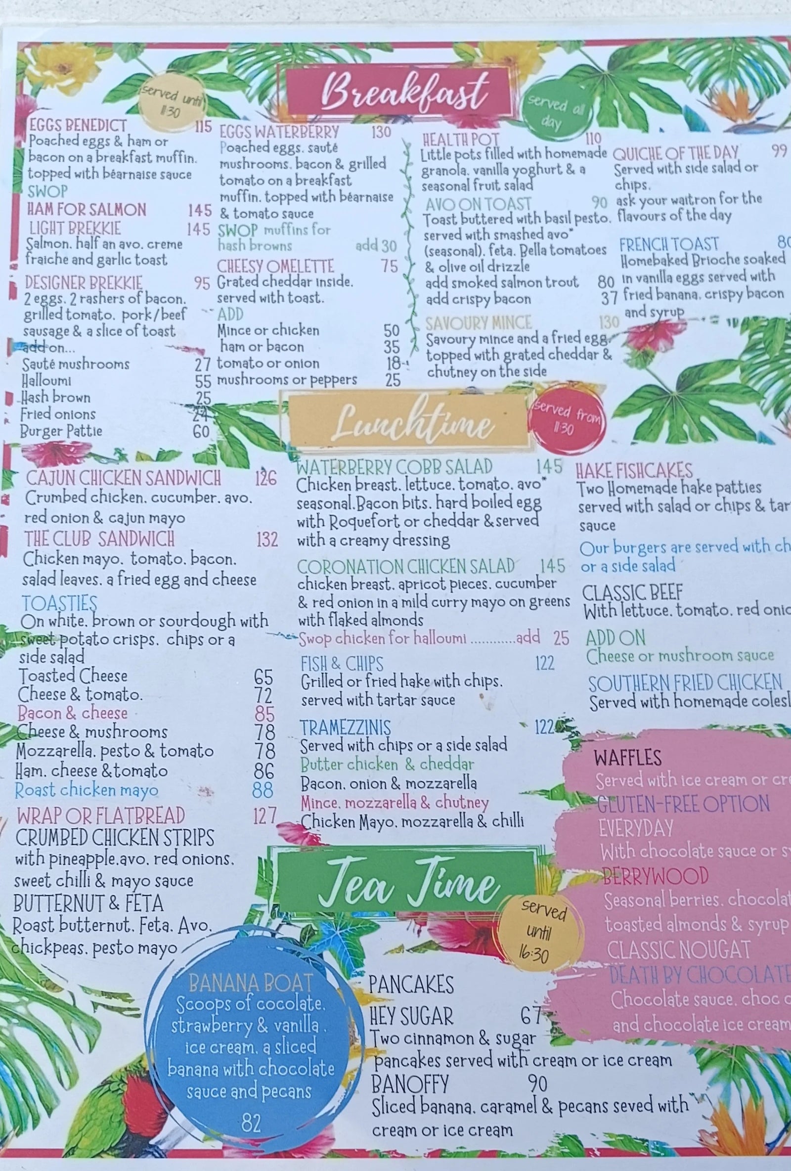 The Waterberry Coffee Shop, Ballito South Africa