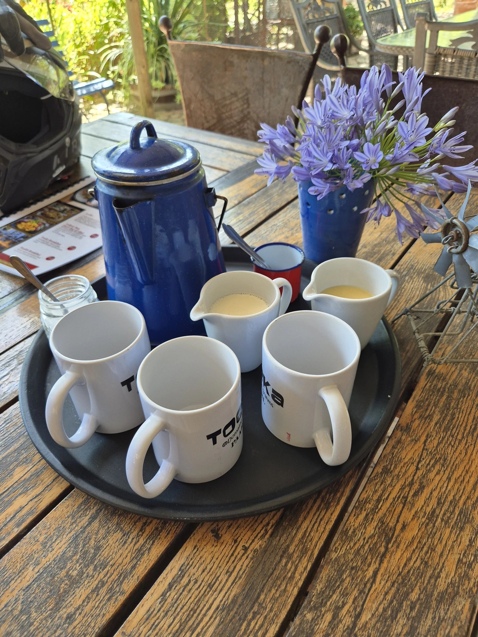 Toeka Restaurant at Domaine Brahms, Paarl South Africa