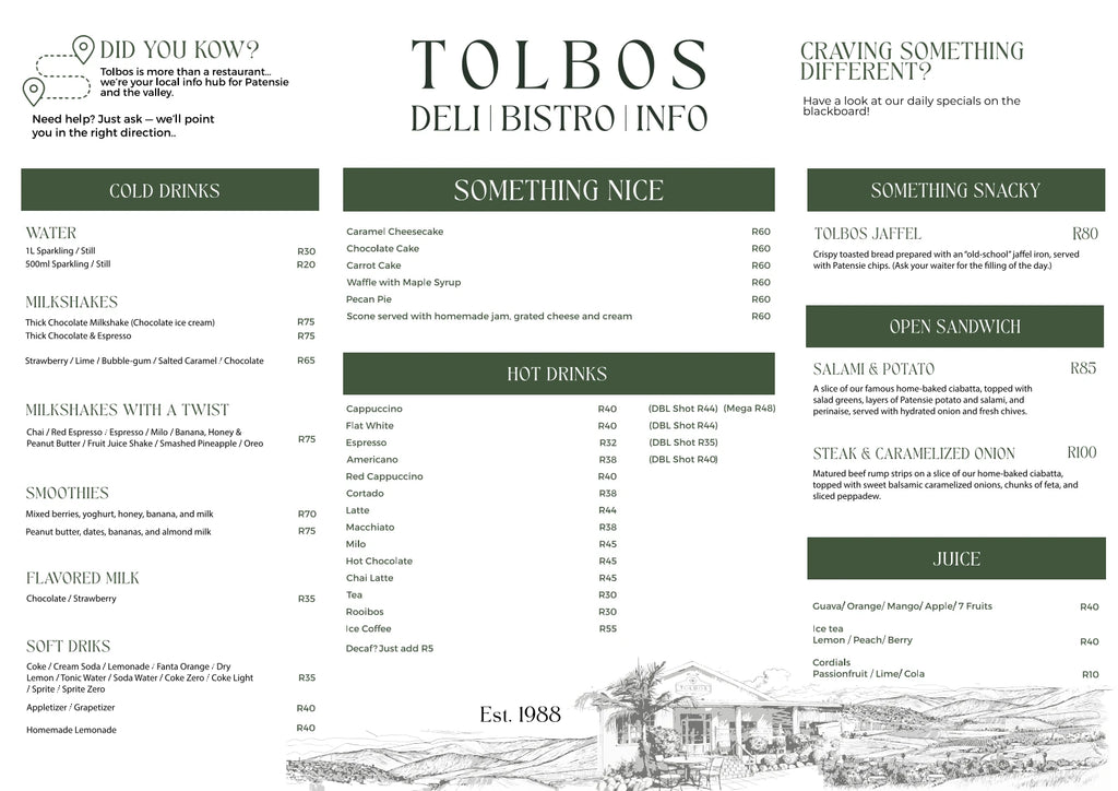 Tolbos Country Shop & Restaurant Patensie, Patensie South Africa