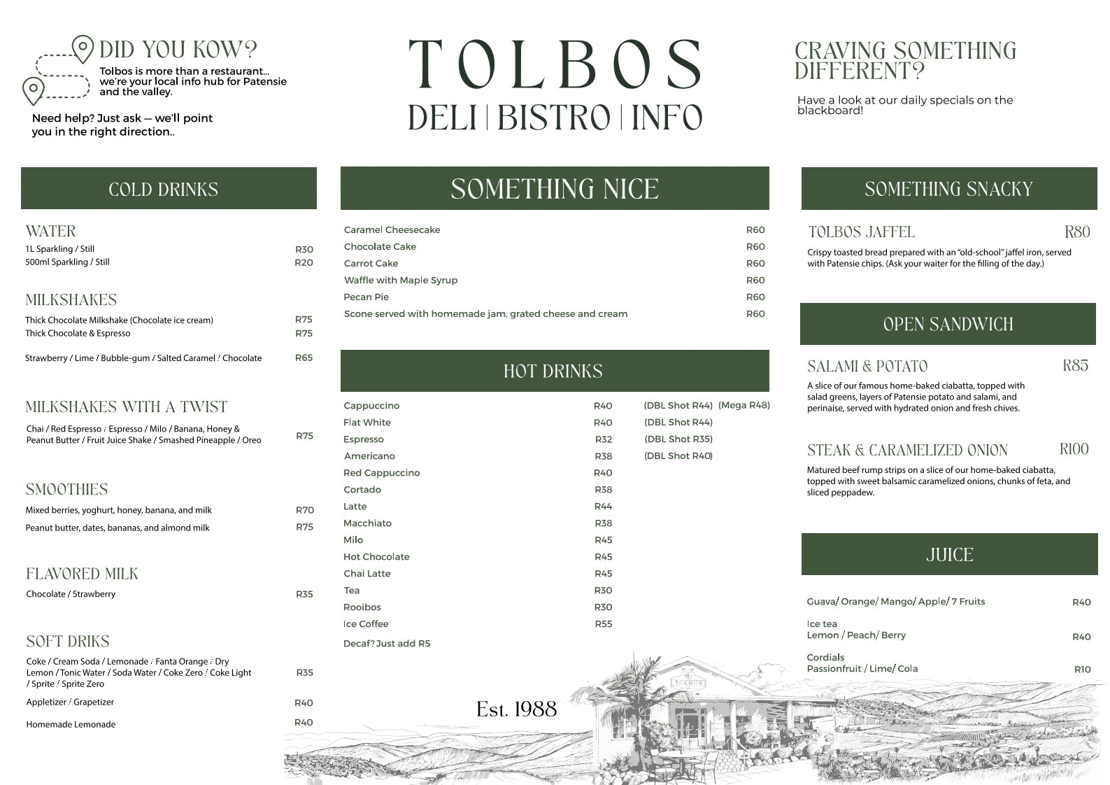 Tolbos Country Shop & Restaurant Patensie, Patensie South Africa