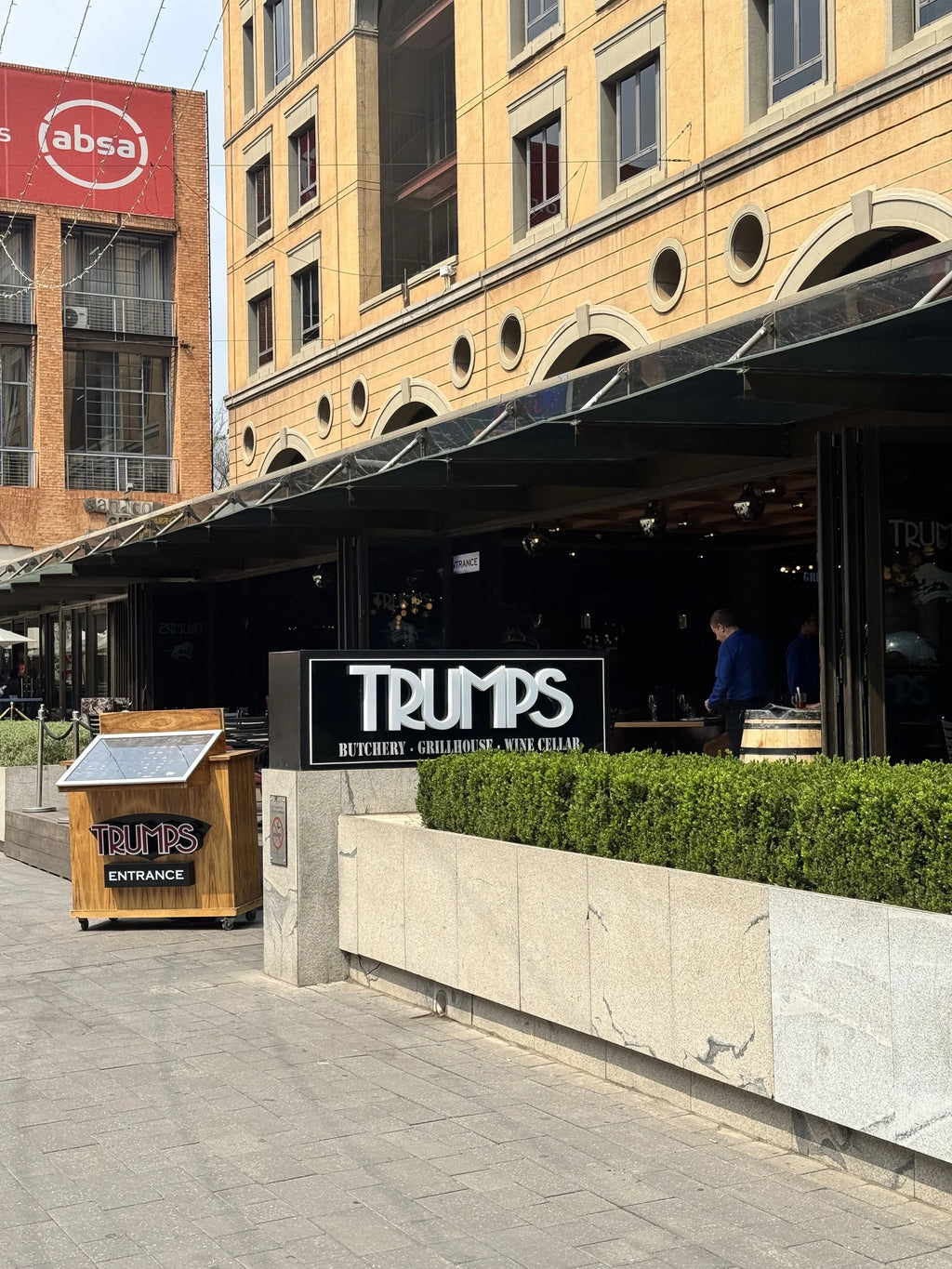 Trumps Grillhouse and Butchery, Sandton South Africa