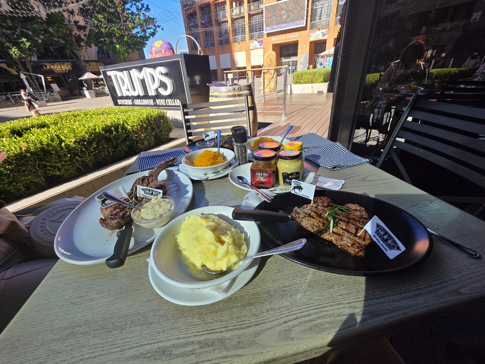 Trumps Grillhouse and Butchery, Sandton South Africa